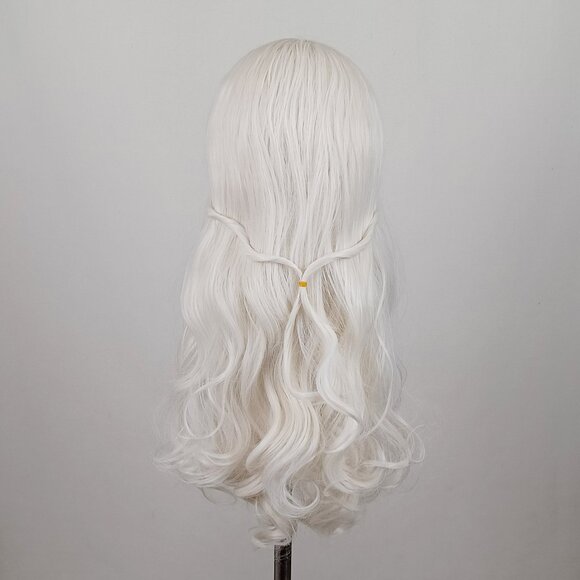 White Wavy Long Wig - Picture 4 of 12